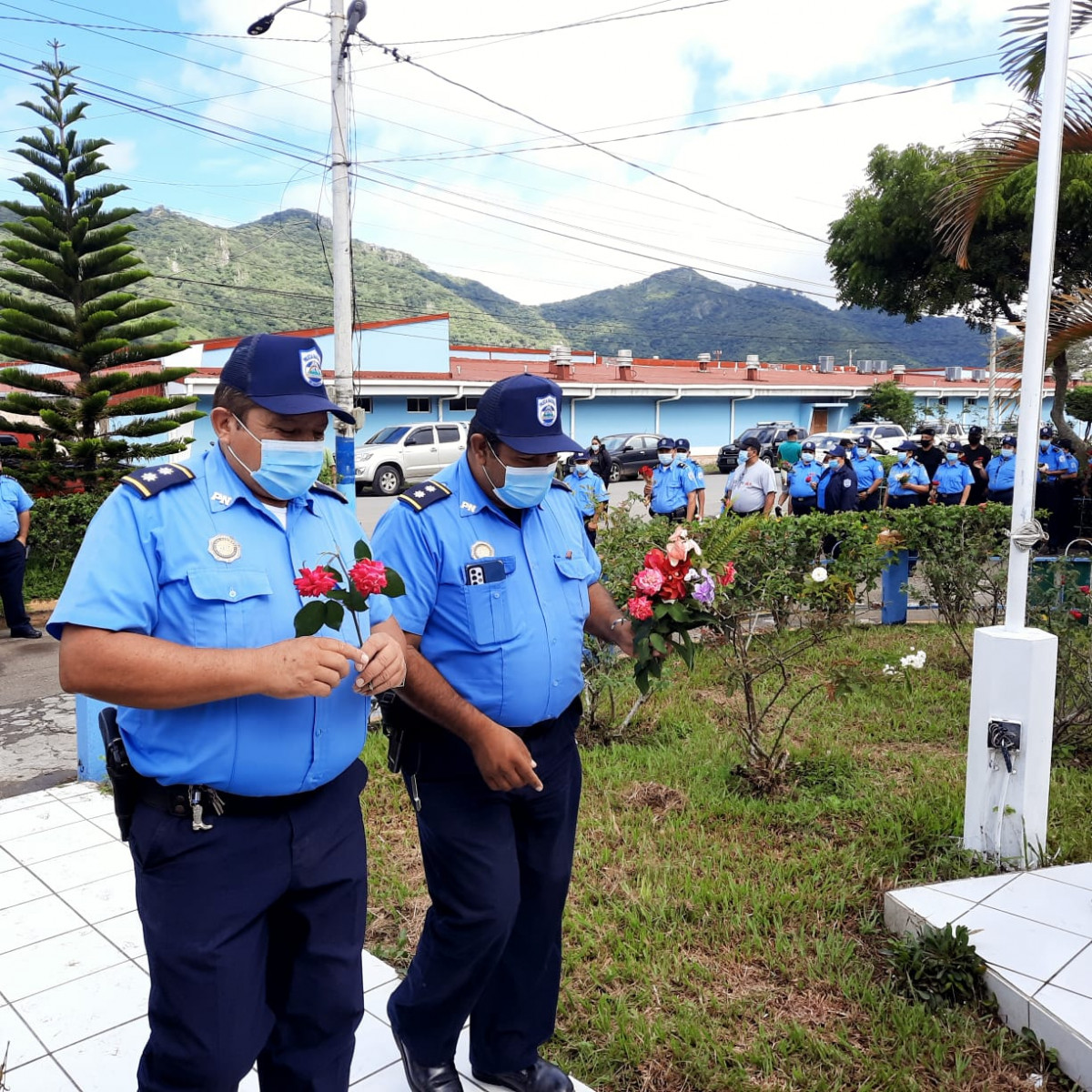 Policia nacional de nicaragua conmemora el 42 aniversario de su fundacion 2