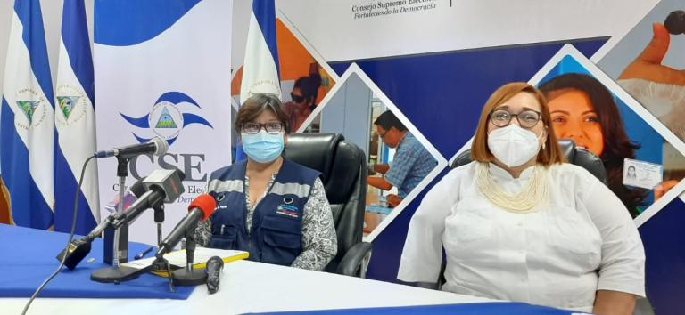 CSE de Nicaragua presenta protocolo sanitario para elecciones 2021