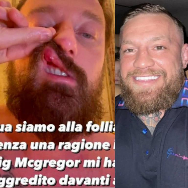 Conor McGregor golpea brutalmente a un DJ durante una fiesta