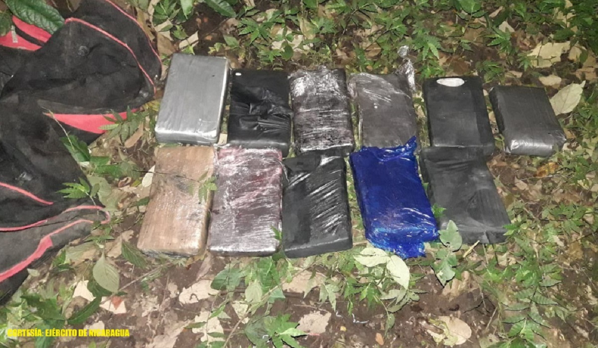 Ejercito de nicaragua incauta mas de 11 kilos de cocaina en cardenas rivas