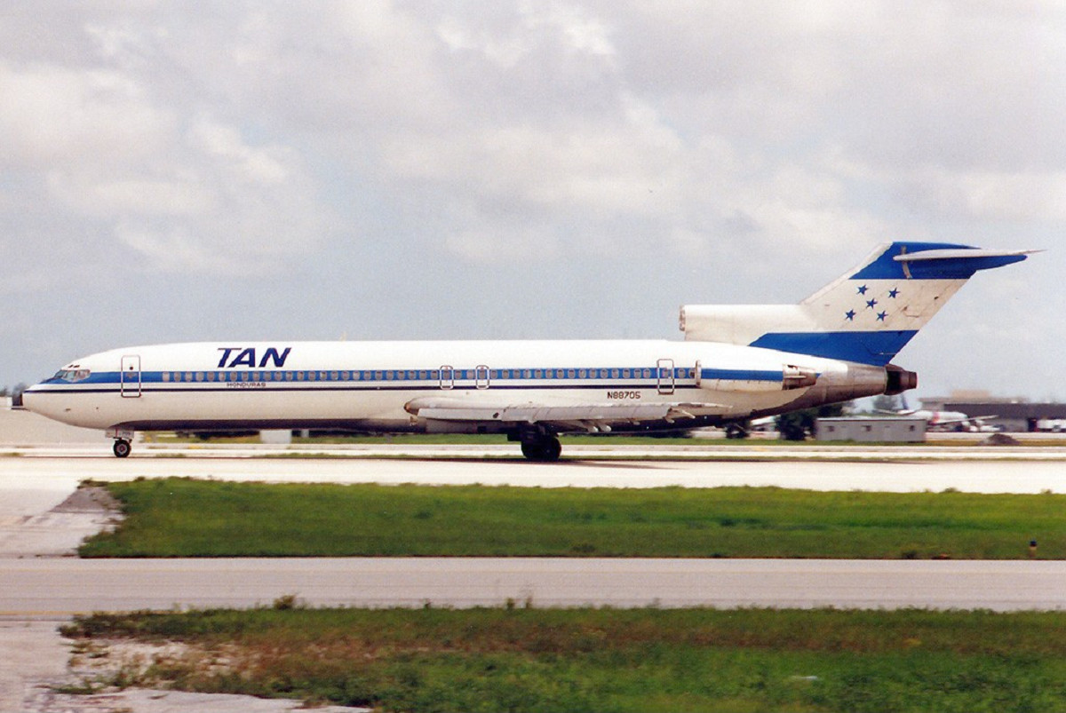 El Boeing 727 (N88705) 3 meses antes del accidente