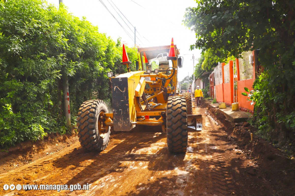 Calles para el pueblo en managua