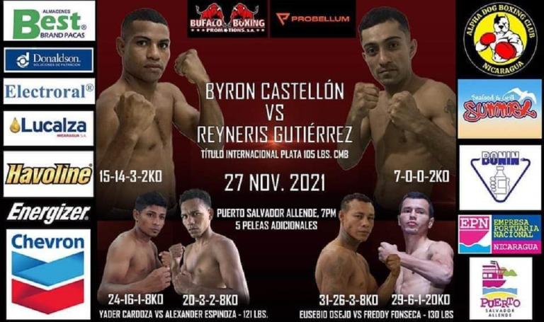 La empresa boxística Búfalo Boxing montará una super velada este sábado