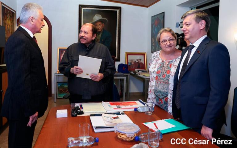 Presidente Vladimir Putin envía mensaje al Presidente Comandante Daniel Ortega