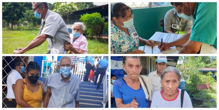Pueblo nicaragüense acudió masivamente a ejercer su derecho al voto en Elecciones Libres y Soberanas 2021