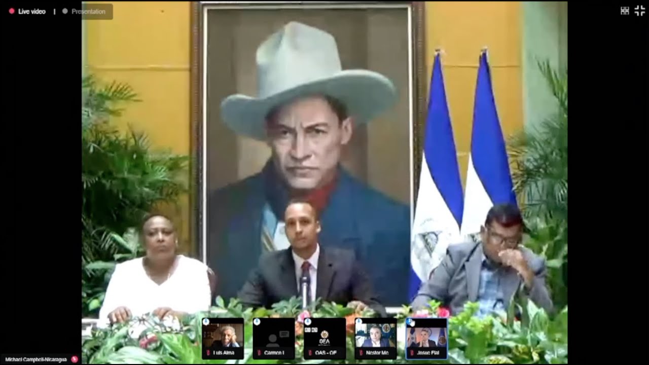 Nicaragua reafirma ante la oea que no somos colonia esclavos ni sirvientes de nadie