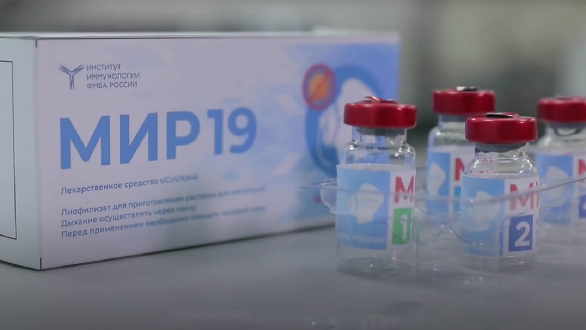 Rusia registra el medicamento mir 19 contra el coronavirus