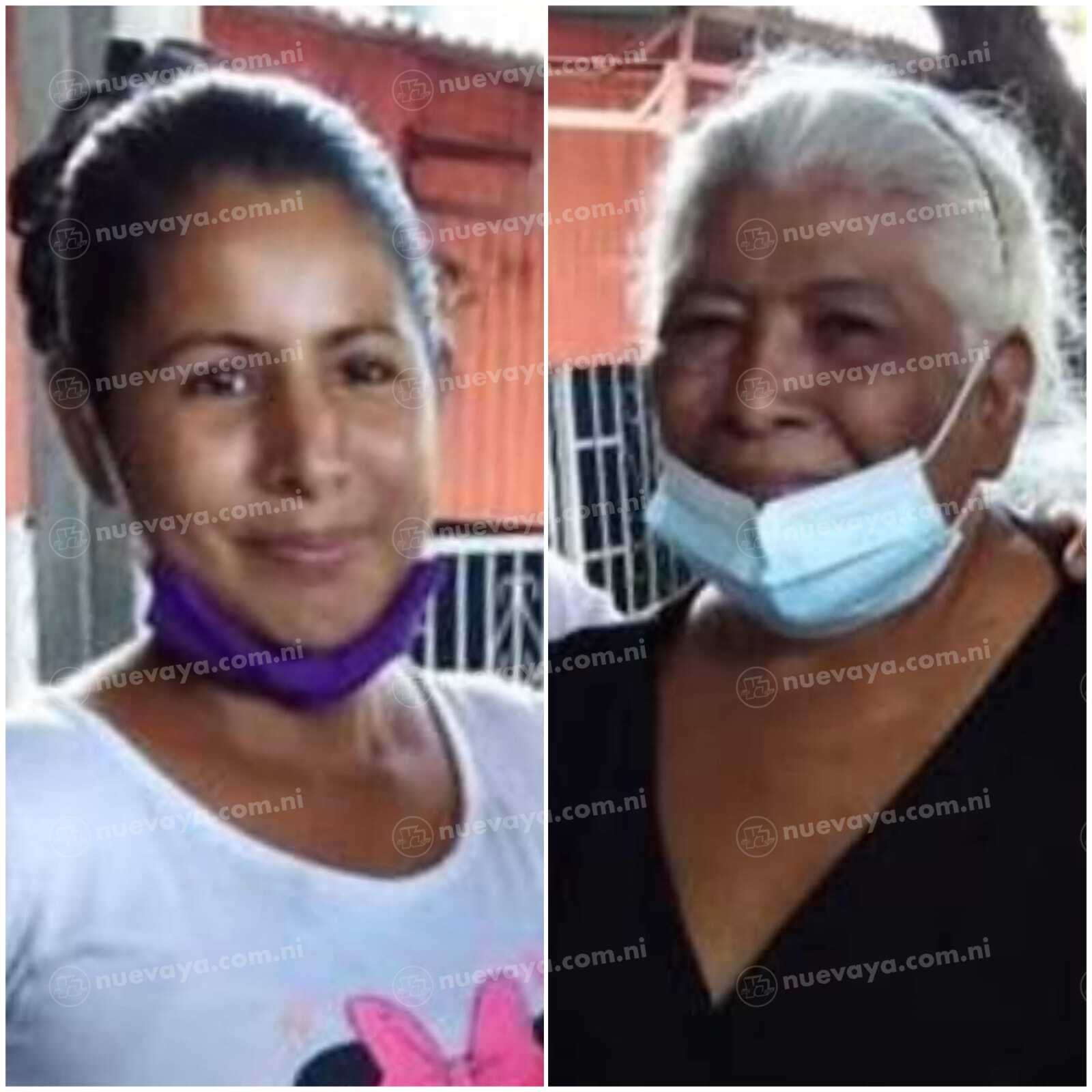 Esperanza del Socorro Pérez y Griselda Sánchez López