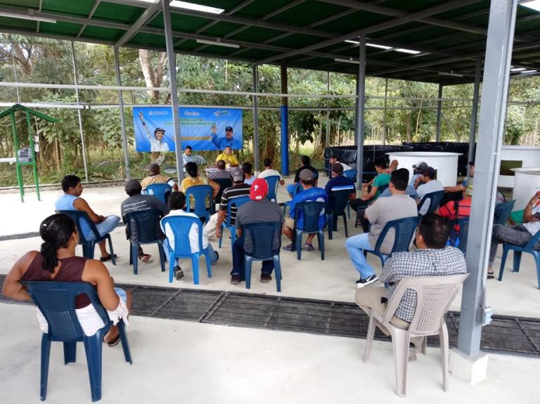 INPESCA sostuvo importante encuentro con protagonistas de San Carlos