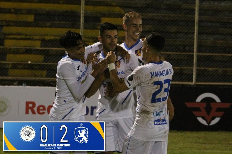 Managua gana y es el único puntero del fútbol nicaragüense