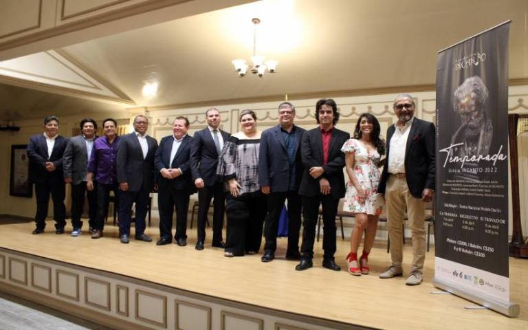 Todo listo para primer temporada lirica 2022 de Fundación Incanto