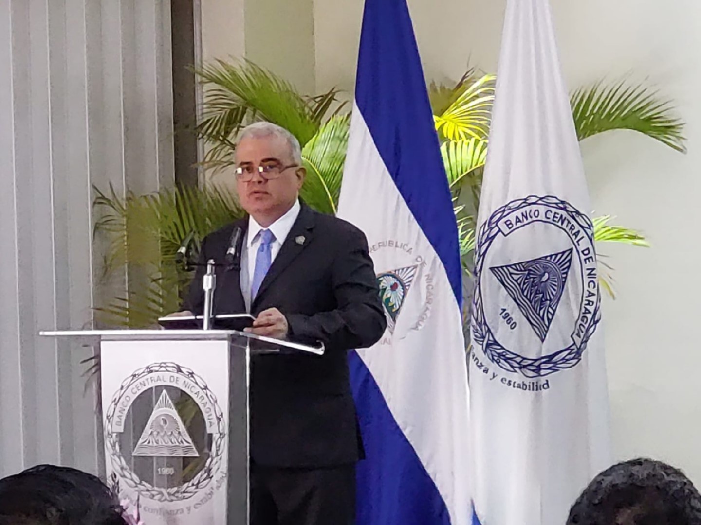 Ovidio Reyes, Presidente del Banco Central de Nicaragua