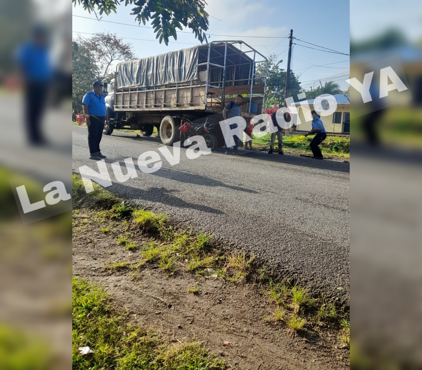 El accidente sucedió a las 4:40 minutos de la mañana