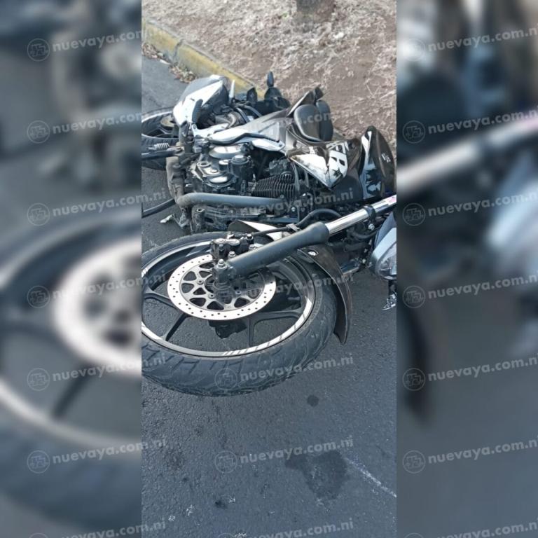 Supuesto exceso de velocidad causó muerte de motociclista y peatón en Sébaco