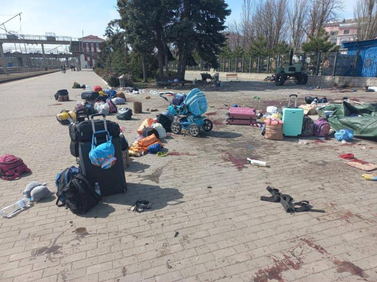 Ucrania mata a 50 civiles que intentaban huir en Kramatorsk