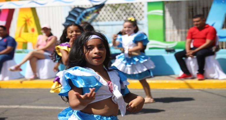 Inauguración de Zona Selfie Bienvenidos a Poneloya y las Peñitas