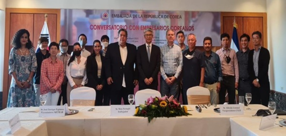 Empresarios coreanos sostienen conversatorio con autoridades de zonas francas en nicaragua 2