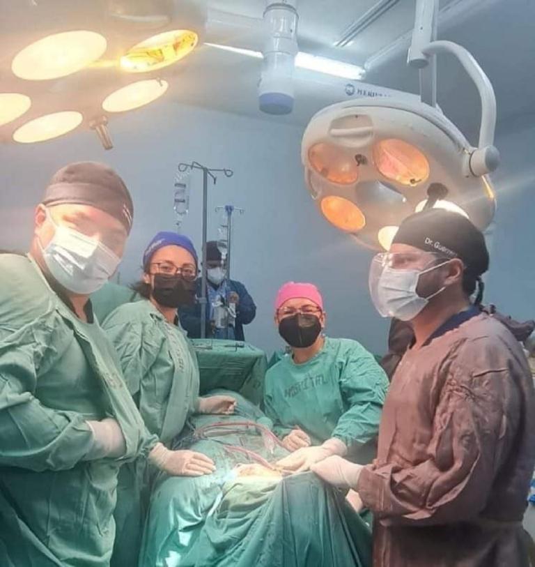 Hospital Manolo Morales realiza la primera cirugía para corregir anomalías en los huesos del rostro