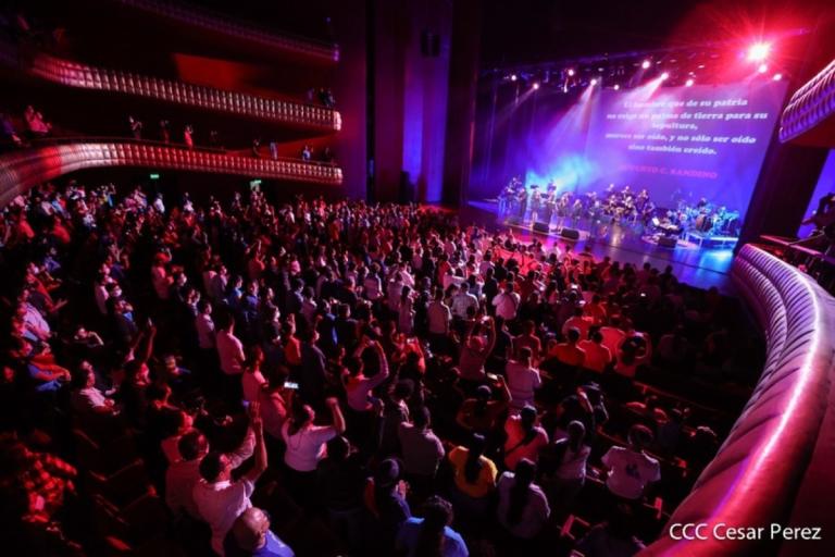 Teatro Nacional realiza Cantata a Sandino, en el 127 aniversario de su natalicio