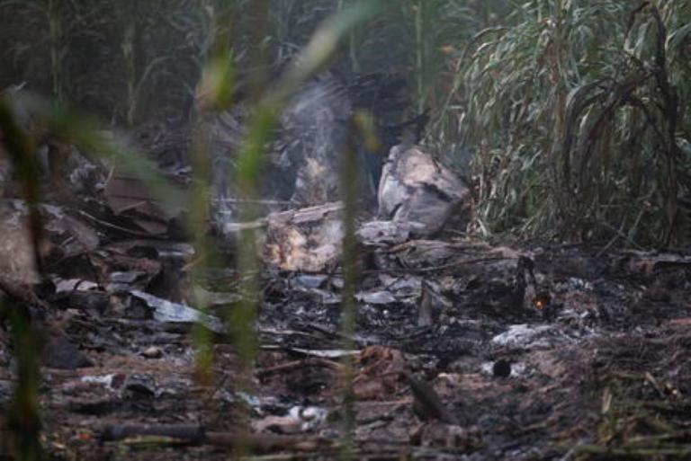 Avión ucraniano con 11 toneladas de armas se estrelló al norte de Grecia