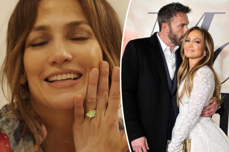 Jennifer Lopez y Ben Affleck se casaron en Las Vegas