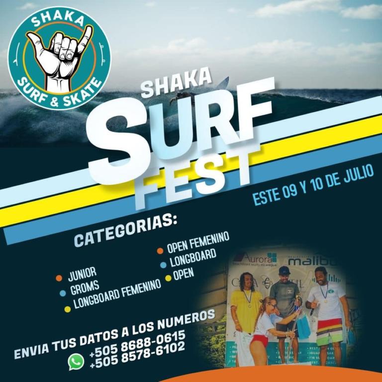 Playa El Remanso de San Juan del Sur será sede del tercer festival de Surf