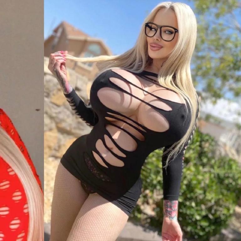 La actriz porno Sabrina Sabrok se reducirá los pechos por salud