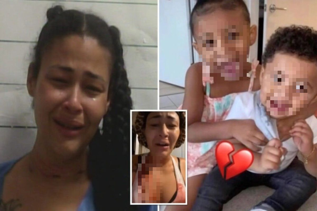 Madre apunala a sus hijos mientras llamaba por video a su ex esposo en estados unidos censored