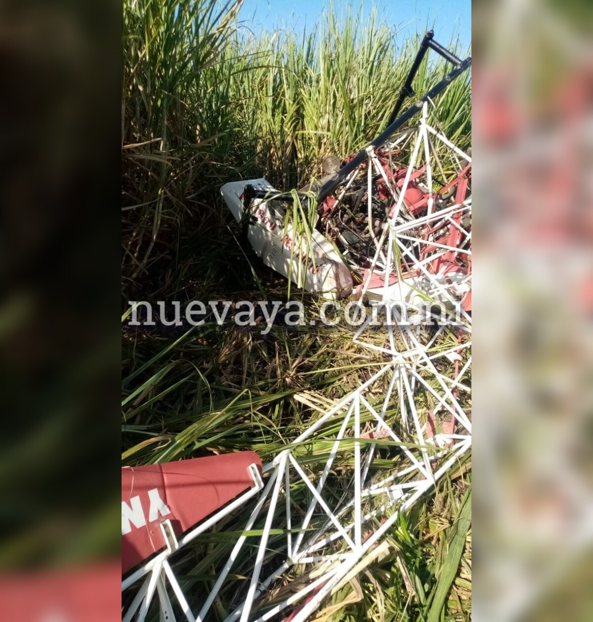 Piloto grave tras estrellarse helicoptero que fumigaba cana en leon nicaragua 1 1