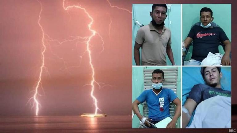 Rayo mata a un trabajador y deja heridos a otros 7 en una camaronera en Nicaragua