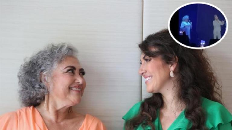 Crean holograma de Diego Verdaguer en gira de concierto de Amanda Miguel y su hija