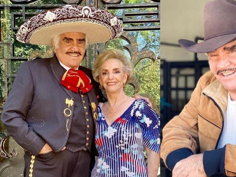 Viuda de Vicente Fernández revela infidelidades del cantante