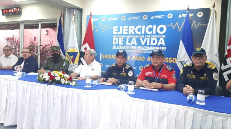 SINAPRED llama a familias nicaragüenses a participar en el III Ejercicio de Preparación y Protección de la Vida