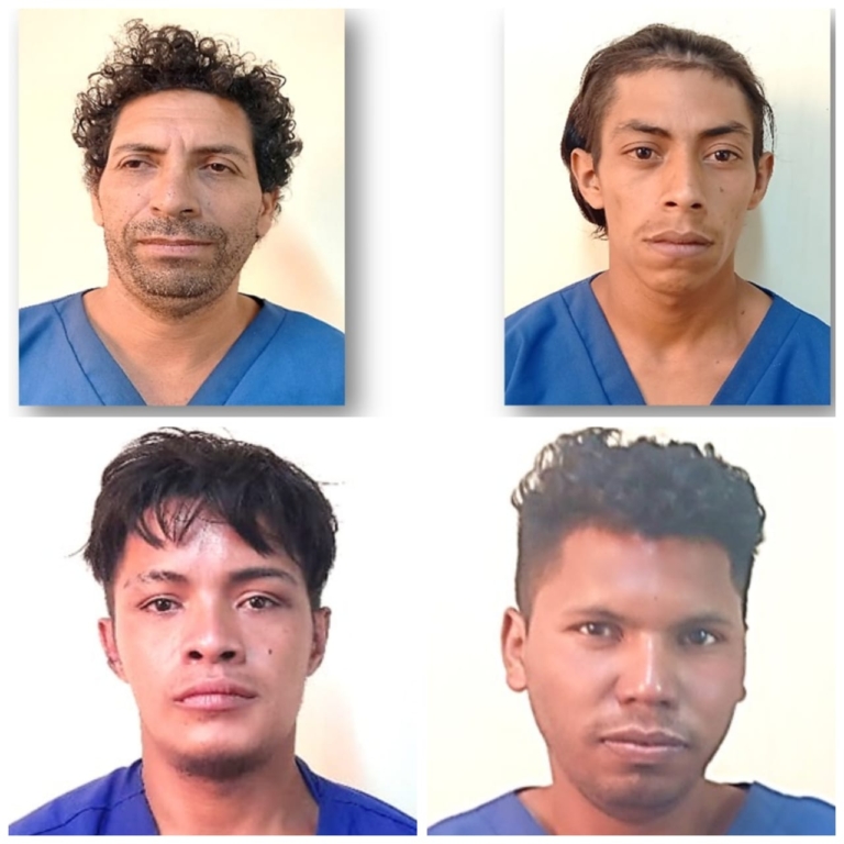 4 delincuentes fueron capturados por la Policía Nacional en Estelí, en la última semana
