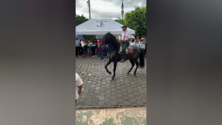 Jinete y su caballo murieron electrocutados en las Fiestas Patronales de Camoapa