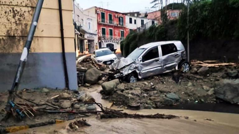Varios muertos por deslizamiento de tierra en la isla italiana de Isquia
