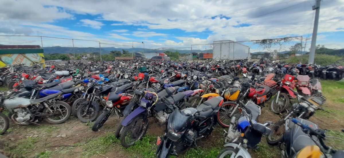 Duenos de motocicletas tienen hasta el 15 de diciembre para recuperarlas facilmente en el deposito de esteli