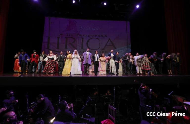 INCANTO culmina con lleno total la Tercera Temporada Lírica 2022, en el Teatro Rubén Darío