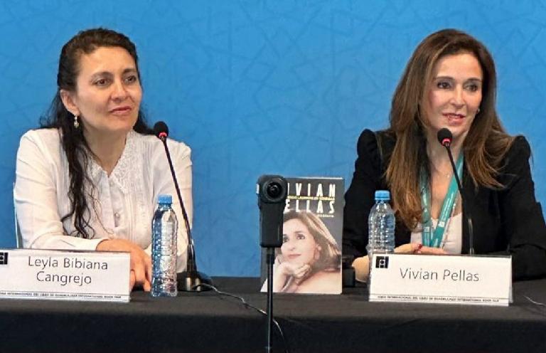 Vivian Pellas participa en Feria Internacional del Libro en Guadalajara, México