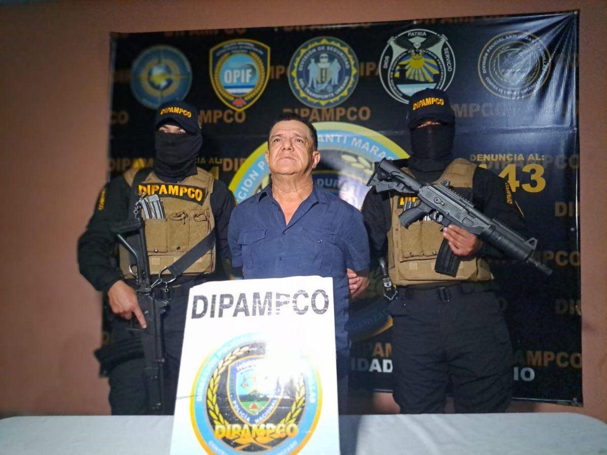 El nicaragüense Miguel Ángel Urbina Alvarado fue detenido en Honduras