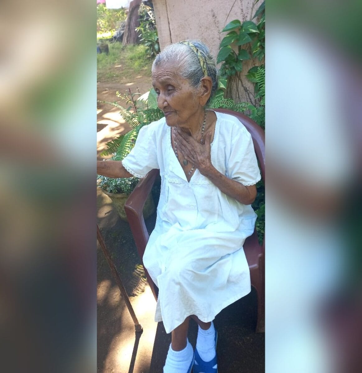 Mercedes Martínez Morales, de 93 años de edad
