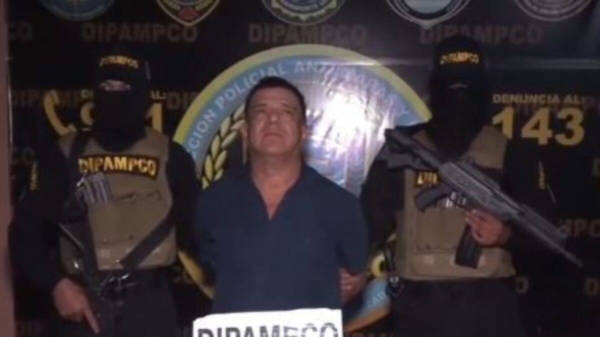 Miguel Ángel Urbina Alvarado fue arrestado en Honduras