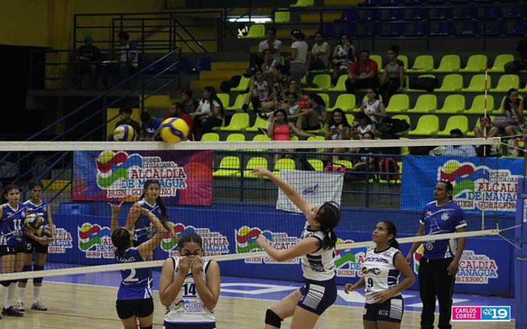 Inauguran el campeonato de voleibol femenino en Managua