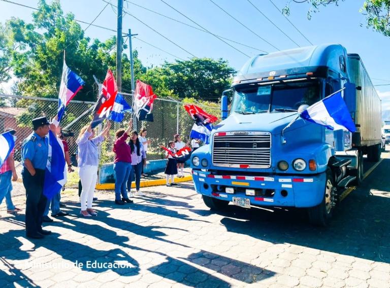 Empiezan envíos de alimentos para la Merienda Escolar en Nicaragua