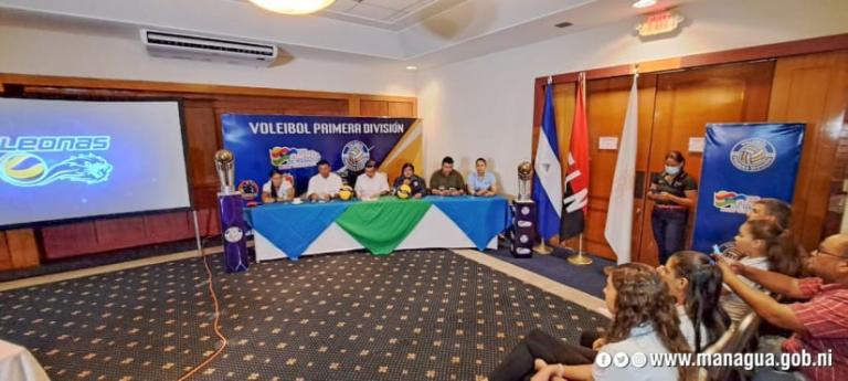 Todo listo para el inicio de la liga de volibol femenino