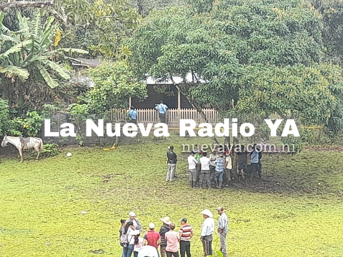 El femicidio ocurrió en esta vivienda ubicada en la comarca Carquita, en La Libertad, Chontales