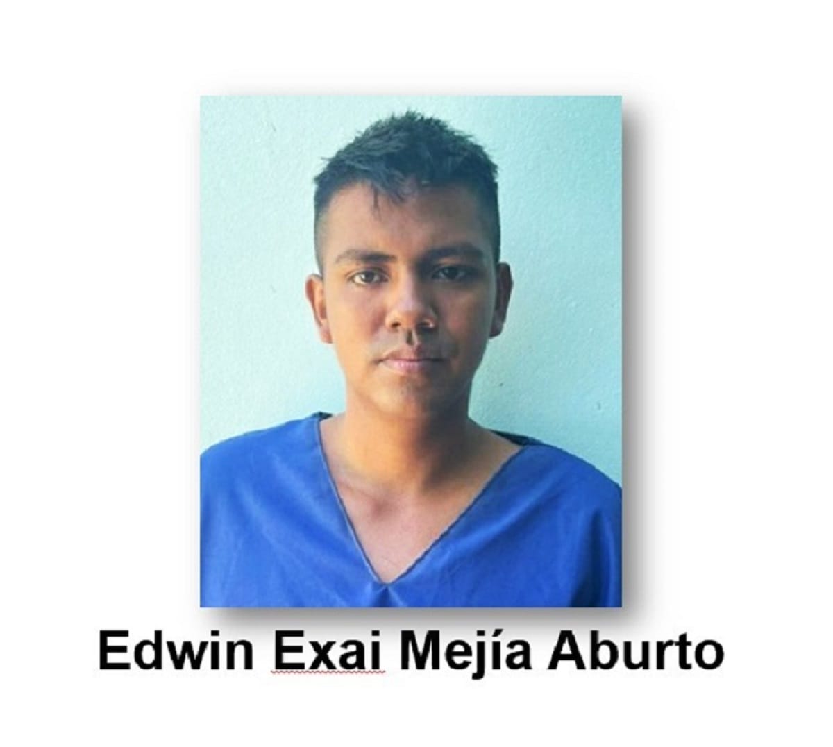 El femicida Edwin Exai Mejía Aburto