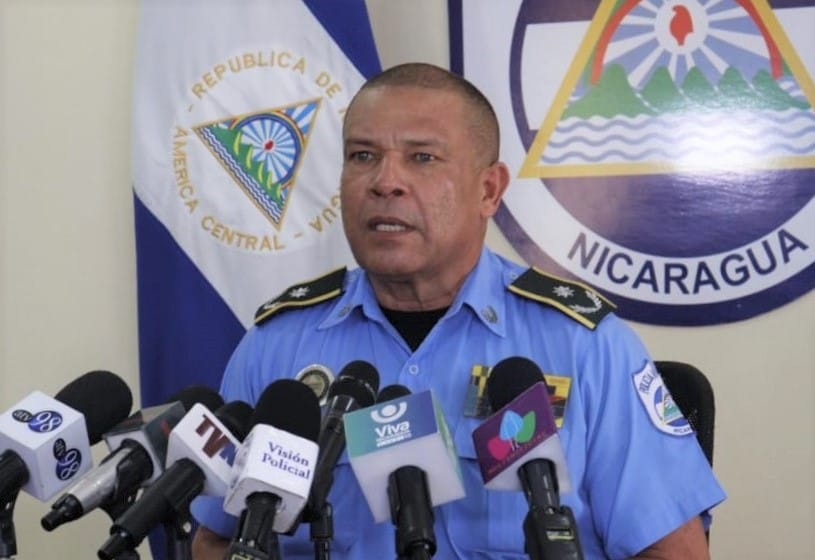 El comisionado general Pedro Rodríguez Argueta
