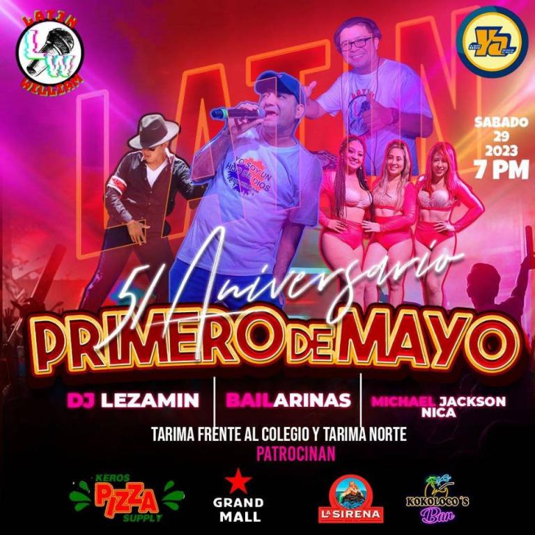 Hoy inician las celebraciones del 51 aniversario de la Colonia Primero de Mayo