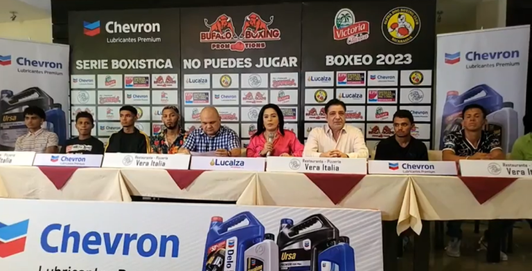 Todo listo para cartelera de boxeo Búfalo Boxing en Managua